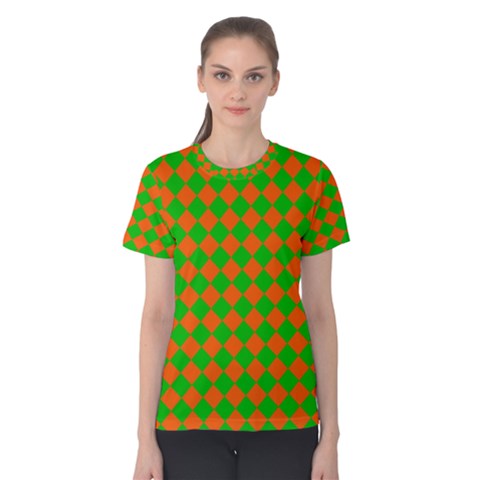 Generated Glitch20 Women s Cotton Tee by ScottFreeArt