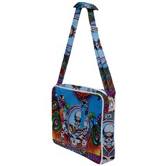 Grateful Dead Wallpapers Cross Body Office Bag by Sapixe