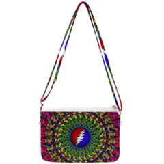 Grateful Dead Double Gusset Crossbody Bag by Sapixe