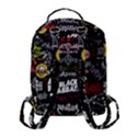 Metal Bands College Flap Pocket Backpack (Small) View3