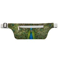 Peacock Feathers Bird Nature Active Waist Bag