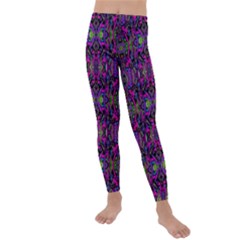 Abstract-s-3 Kids  Lightweight Velour Leggings by ArtworkByPatrick