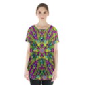 Birds In Peace And Calm Skirt Hem Sports Top View1