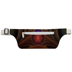 Fractal Fantasy Design Swirl Active Waist Bag