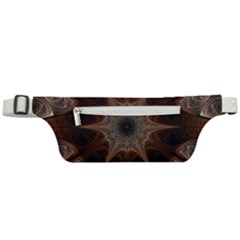 Fractal Abstract Star Pattern Active Waist Bag