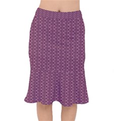 Digital Waves Short Mermaid Skirt by Sparkle