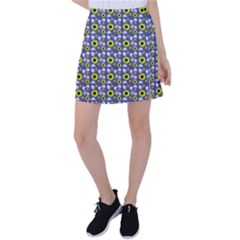 Hawaii Ghost Blue Tennis Skirt by snowwhitegirl