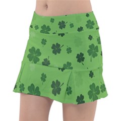 St Patricks Day Tennis Skorts by Valentinaart