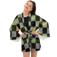 Glowleafs Long Sleeve Kimono by Sparkle