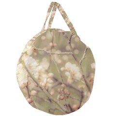 Sakura Flowers, Imperial Palace Park, Tokyo, Japan Giant Round Zipper Tote by dflcprintsclothing