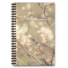 Sakura Flowers, Imperial Palace Park, Tokyo, Japan 5 5  X 8 5  Notebook by dflcprintsclothing