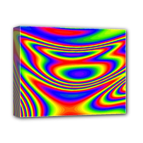 Rainbow Deluxe Canvas 14  X 11  (stretched) by Sparkle