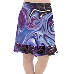 Galaxy Fishtail Chiffon Skirt by Sparkle