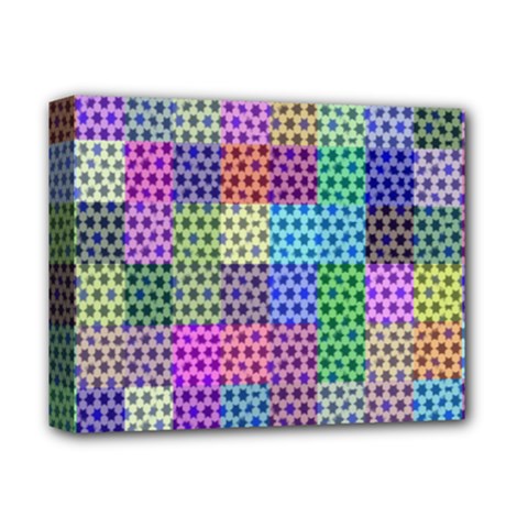 Blocks Stars Deluxe Canvas 14  X 11  (stretched) by Sparkle