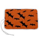 Halloween Card With Bats Flying Pattern Pen Storage Case (S) View1