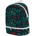 Guitars Musical Notes Seamless Carnival Pattern Zip Bottom Backpack View1