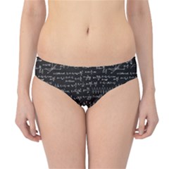 Math Equations Formulas Pattern Hipster Bikini Bottoms by Vaneshart