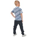 Modern Stripes Print Kids  Polo Tee View2