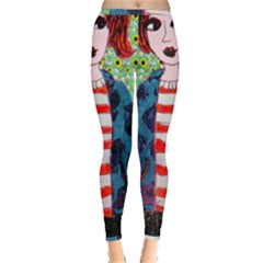 Fiola Wall Inside Out Leggings by snowwhitegirl