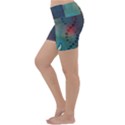 Flower Dna Lightweight Velour Yoga Shorts View2