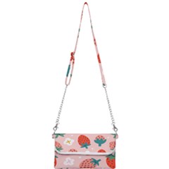 Strawberry Seamless Pattern Mini Crossbody Handbag by BangZart