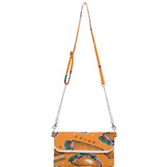 Seamless Pattern With Taco Mini Crossbody Handbag by BangZart