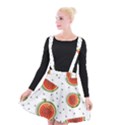 Seamless-background-pattern-with-watermelon-slices Suspender Skater Skirt View1