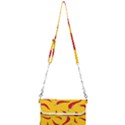 Chili vegetable pattern background Mini Crossbody Handbag View1