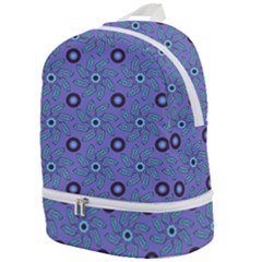 Floral Seamless Pattern Zip Bottom Backpack by BangZart