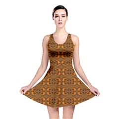 Inka Cultur Animal - Animals And Occult Religion Reversible Skater Dress by DinzDas