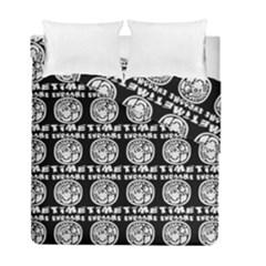 Inka Cultur Animal - Animals And Occult Religion Duvet Cover Double Side (full/ Double Size) by DinzDas