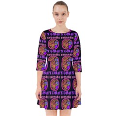 Inka Cultur Animal - Animals And Occult Religion Smock Dress by DinzDas