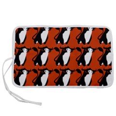  Bull In Comic Style Pattern - Mad Farming Animals Pen Storage Case (l) by DinzDas