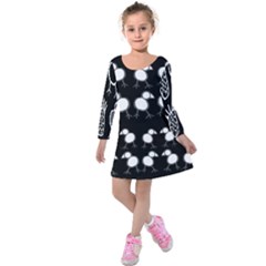 Inaugural Kids  Long Sleeve Velvet Dress by chickenpineaps