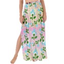 Tan Swimmer Flowerwall Maxi Chiffon Tie-Up Sarong View1