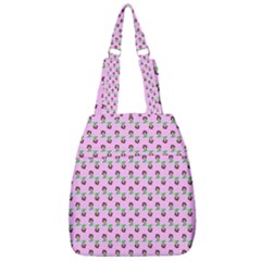 Headphones Girl Pink Center Zip Backpack by snowwhitegirl