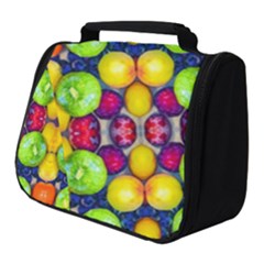 Fruits And Vegetables Pattern Full Print Travel Pouch (small) by dflcprintsclothing