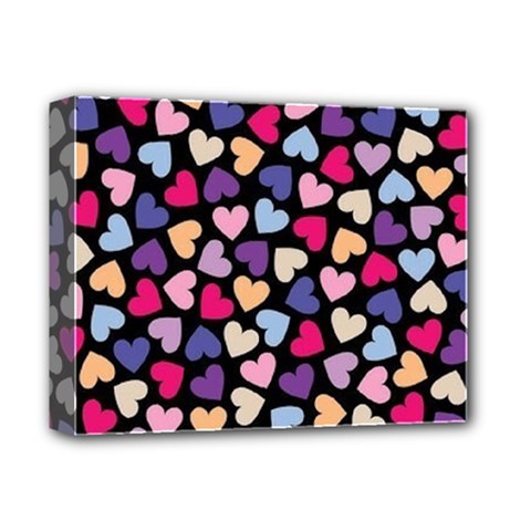 Colorful Love Deluxe Canvas 14  X 11  (stretched) by Sparkle