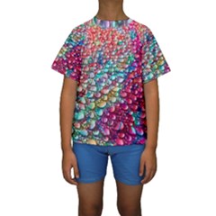 Rainbow Support Group  Kids  Short Sleeve Swimwear by ScottFreeArt