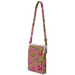 Doughnut Doodle Colorful Seamless Pattern Multi Function Travel Bag by Amaryn4rt