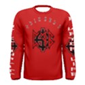 Combat76 Red Elder Futhark Men s Long Sleeve Tee View1