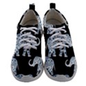 Elephant-pattern-background Athletic Shoes View1