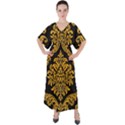Finesse  V-Neck Boho Style Maxi Dress View1