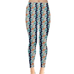 Geometry Colors Leggings  by Sparkle