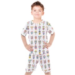 Female Reproductive System  Kids  Tee And Shorts Set by ArtByAng