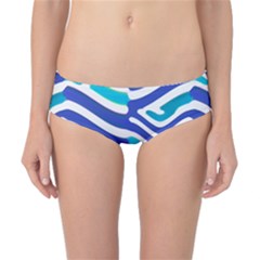 Colored Abstract Print1 Classic Bikini Bottoms by dflcprintsclothing