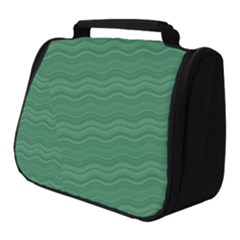 Digital Waves Full Print Travel Pouch (small) by Sparkle