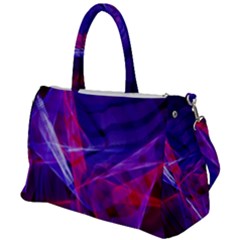 Fractal Flash Duffel Travel Bag by Sparkle