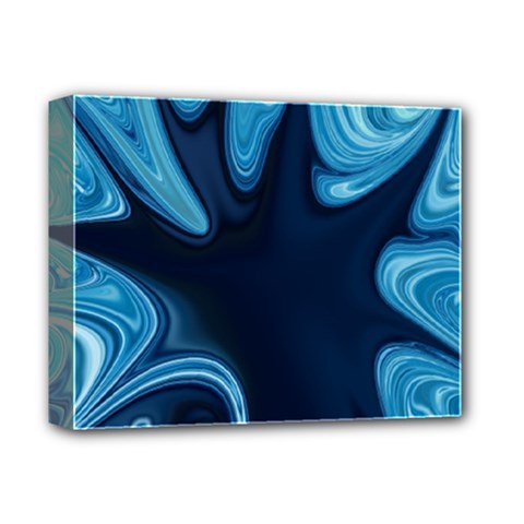 Sea Wrap Deluxe Canvas 14  X 11  (stretched) by Sparkle