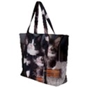 Cats Brothers Zip Up Canvas Bag View1